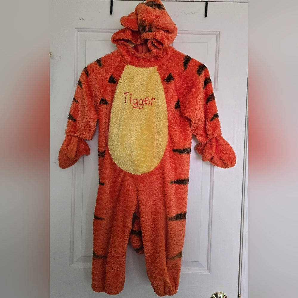 Disney Tigger Costume - Orange and Yellow